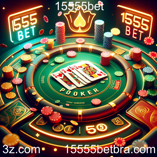 Descubra o Mundo do Poker no 15555bet